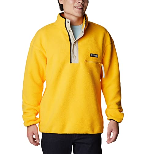 Columbia Men's Helvetia Half Snap Fleece, Stinger, Large at Amazon